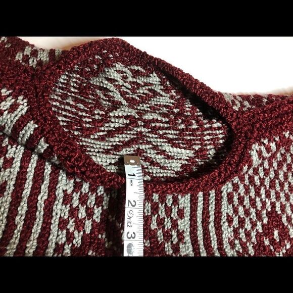 Womens Vintage Chunky HandMade Thick Knit Sweater - Picture 7 of 8